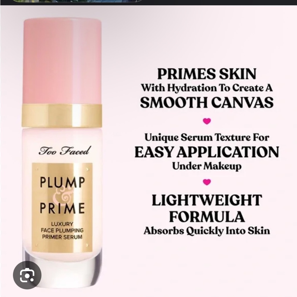 Too Faced Plump & Prime Primer serum